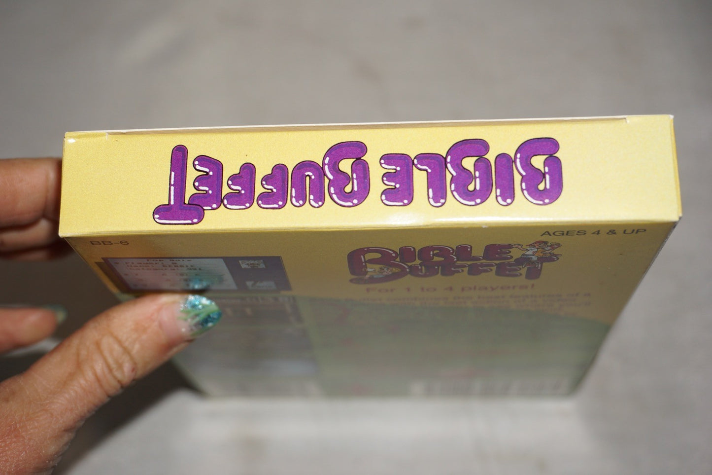 Bible Buffet (Nintendo NES) Complete in Box w/ Quiz Book CIB Near Mint