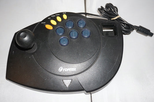 Black TopMax Enforcer Arcade Stick (Sega Dreamcast)