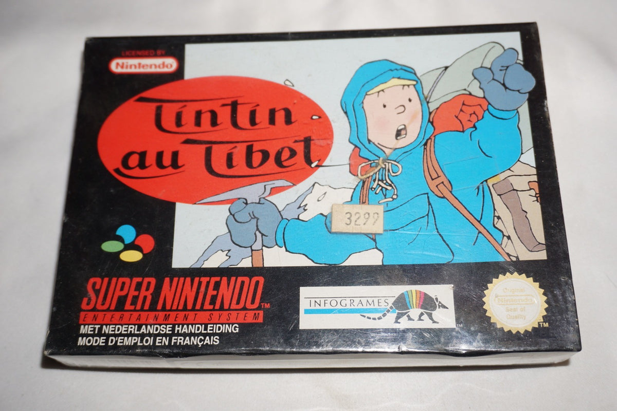 Tintin au Tibet (Super Nintendo SNES) NEW Sealed PAL UK