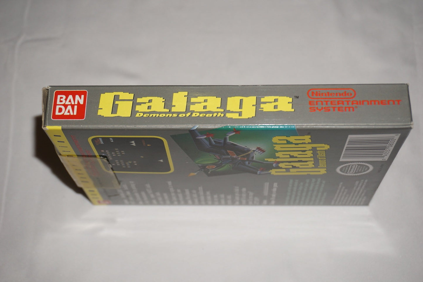 Galaga Demons of Death (Nintendo NES) Complete in Box CIB