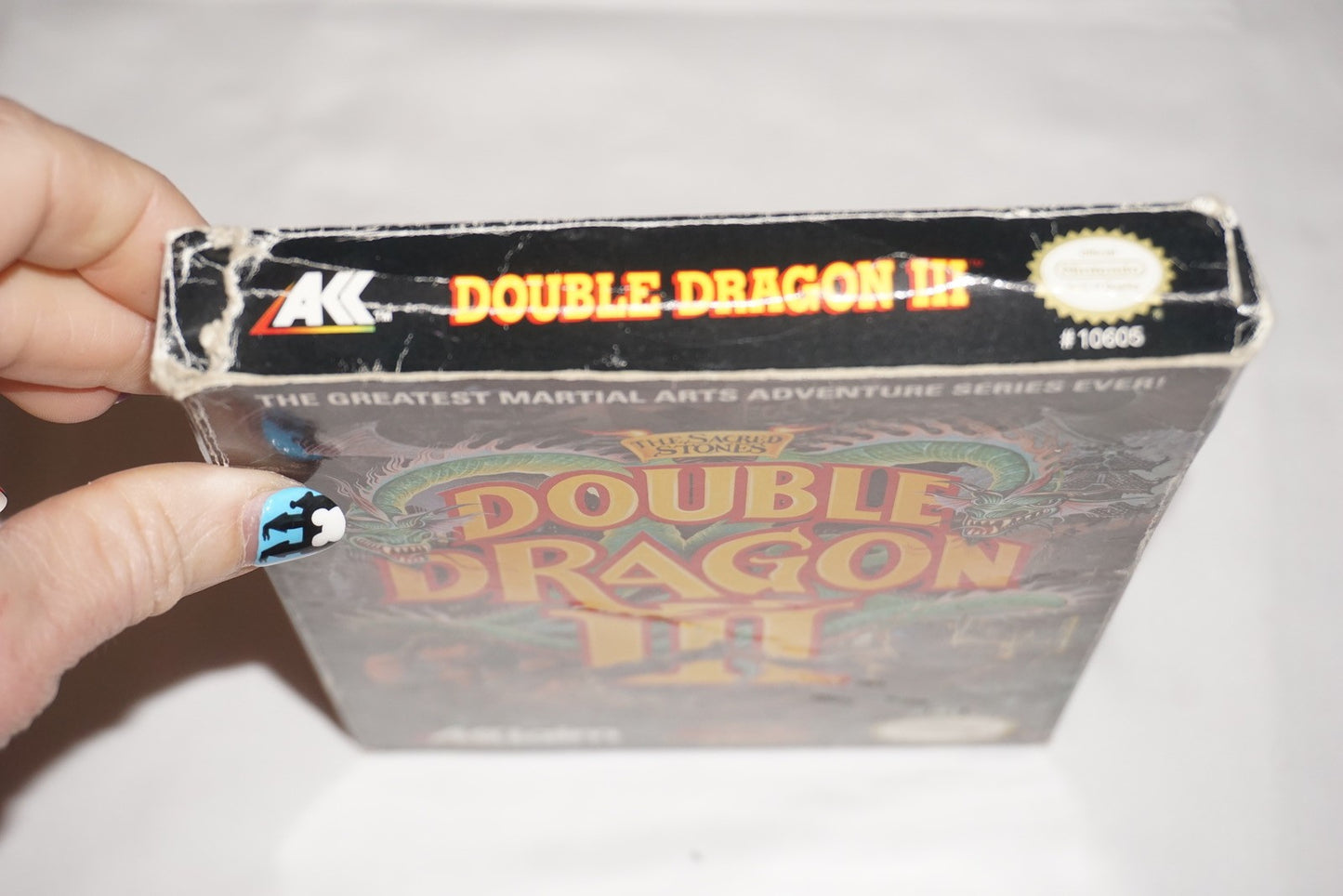 Double Dragon III 3 (Nintendo NES) Complete in Box CIB