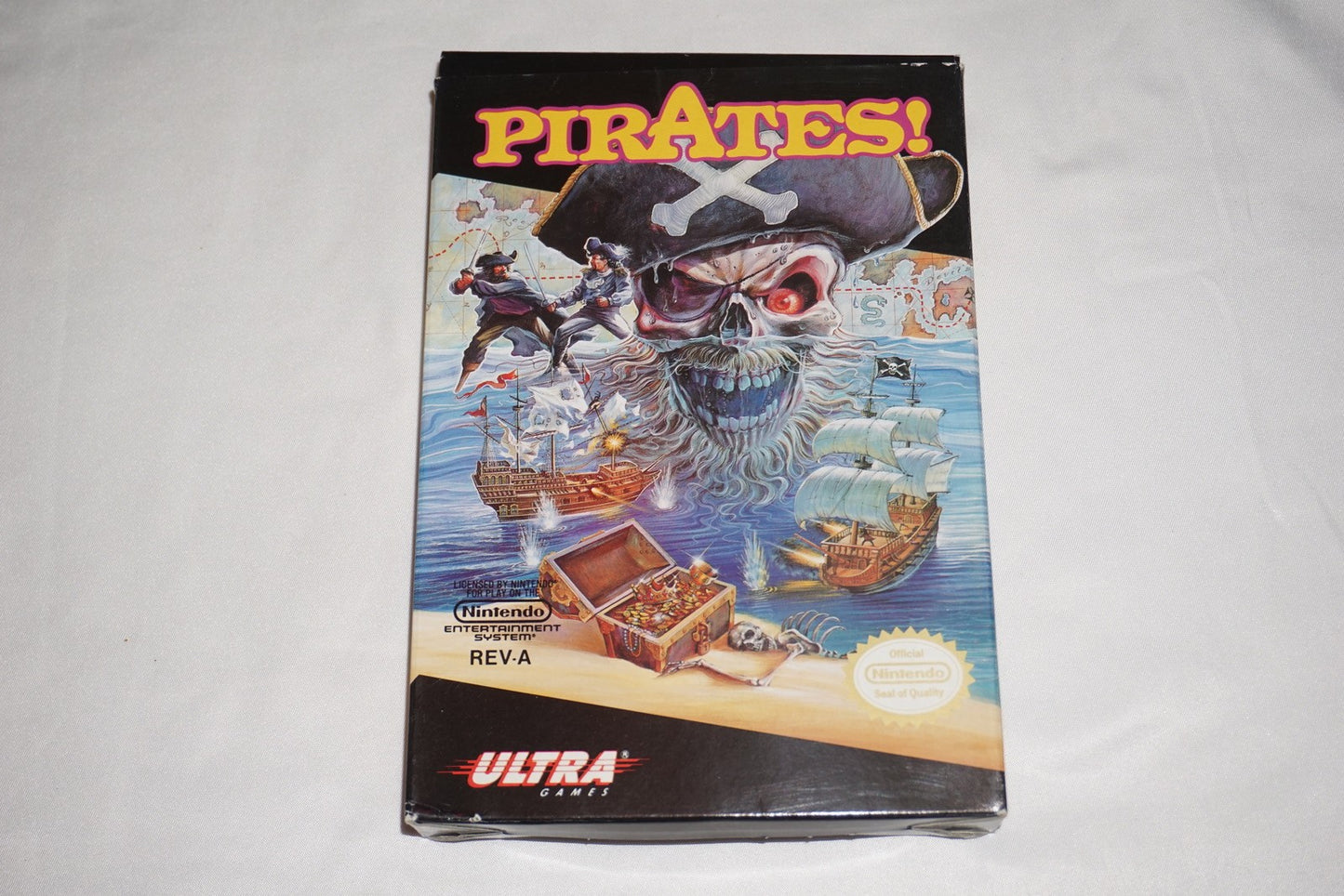 Pirates (Nintendo NES) Complete in Box CIB