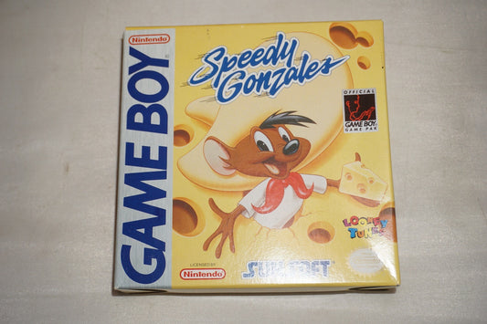Speedy Gonzales (Nintendo Gameboy Game Boy GB) Complete w/ Reg CIB Authentic