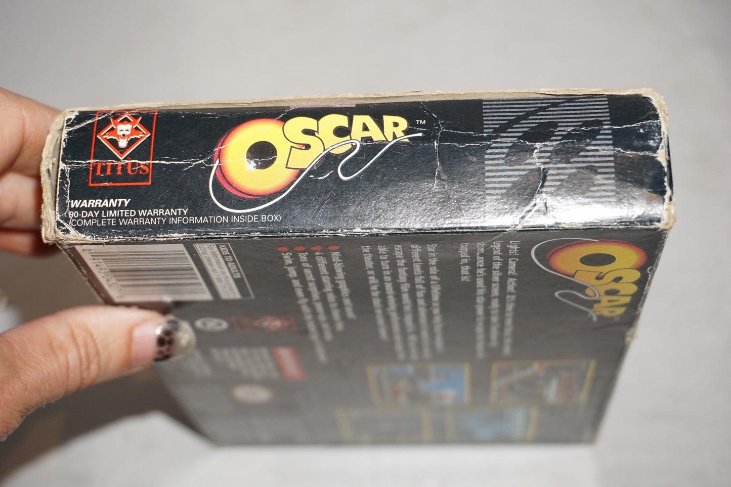 Oscar (Super Nintendo SNES) Complete in Box CIB