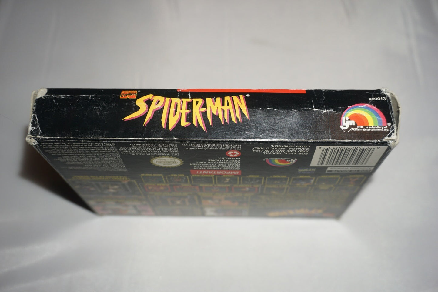 Spider-Man (Super Nintendo SNES) Complete in Box CIB