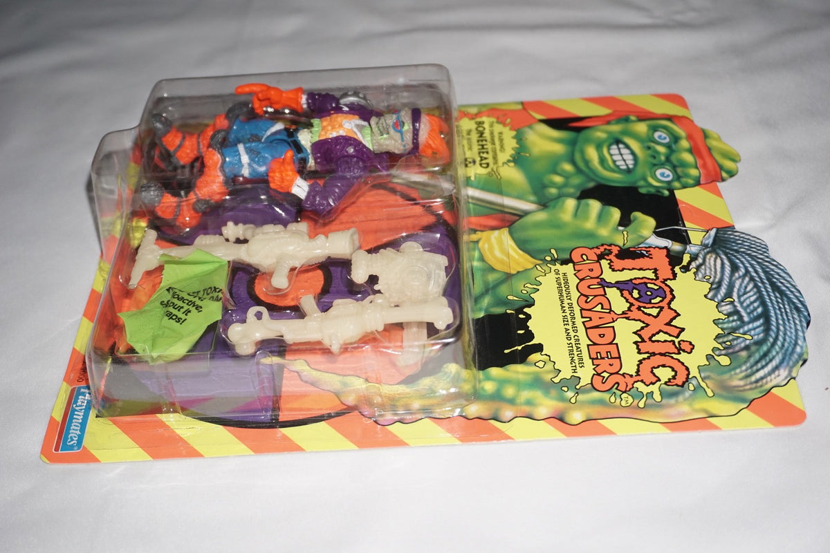 Toxic Crusaders Bonehead Playmates 1991 NEW Sealed Unpunched