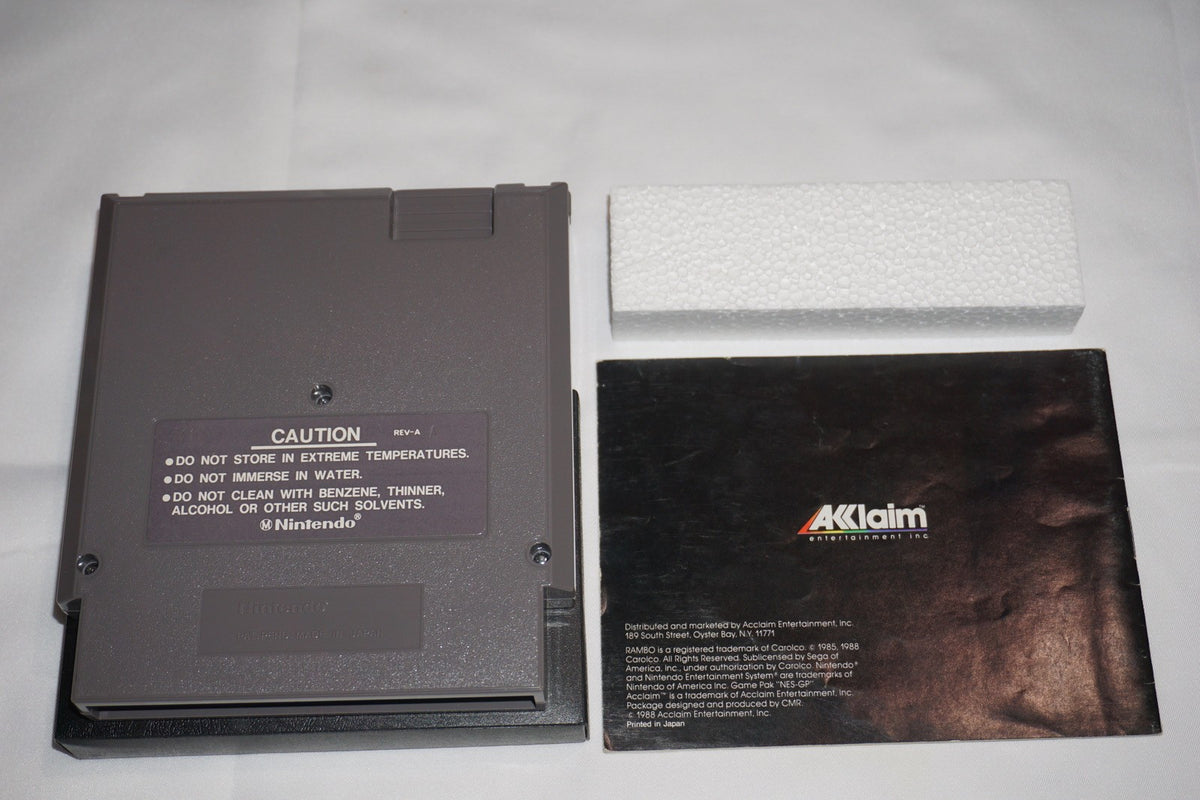 Rambo (Nintendo NES) Complete in Box CIB