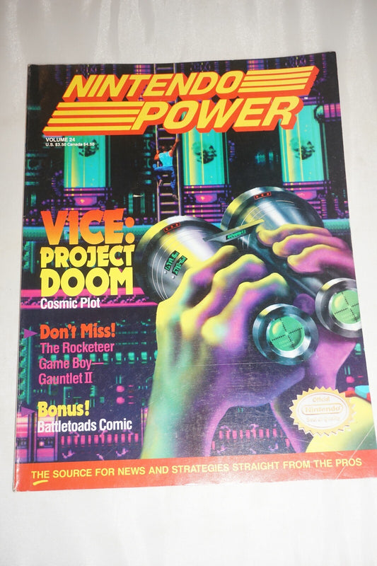 Nintendo Power Vol 24 Vice Project Doom Magazine #2 Poster