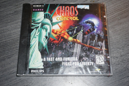 Chaos Control (Phillips CD-i) NEW Factory Sealed