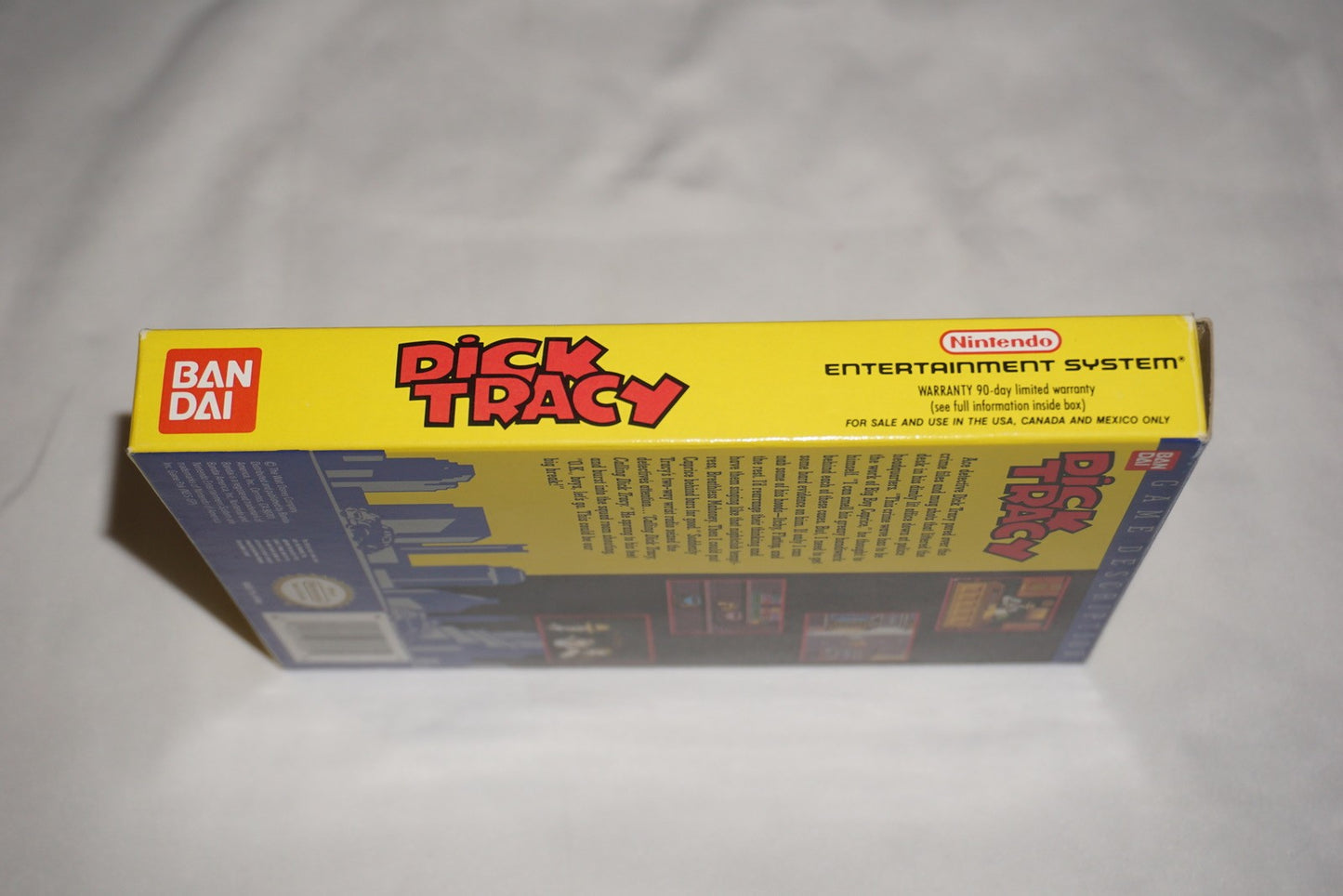 Dick Tracy (Nintendo NES) Complete in Box CIB
