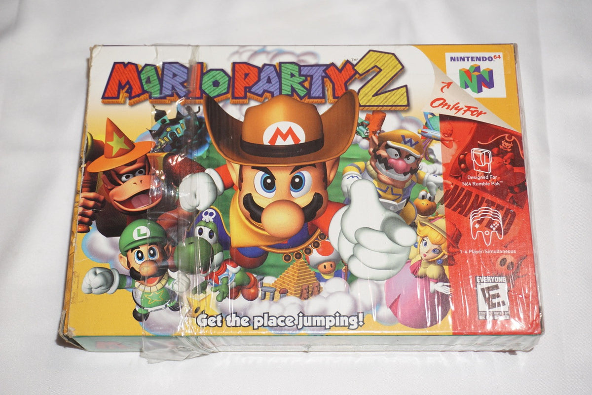 Mario Party 2 (Nintendo 64 N64) Complete in Box CIB