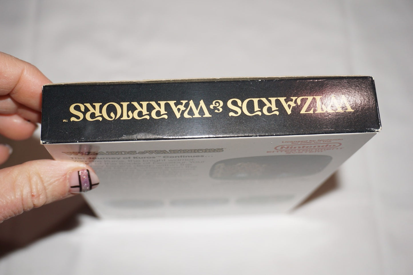 Wizards & Warriors 1 (Nintendo NES) Complete in Box CIB