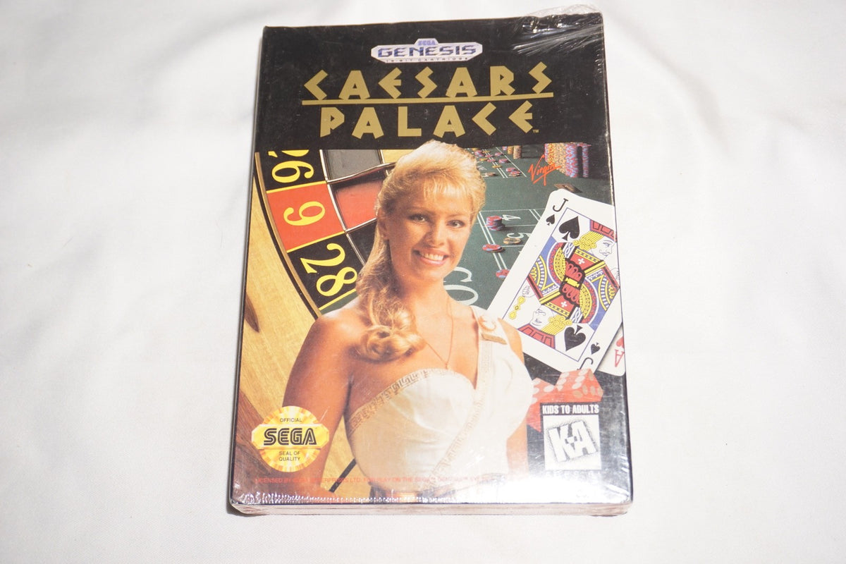 Caesars Palace (Sega Genesis) NEW Sealed in Box