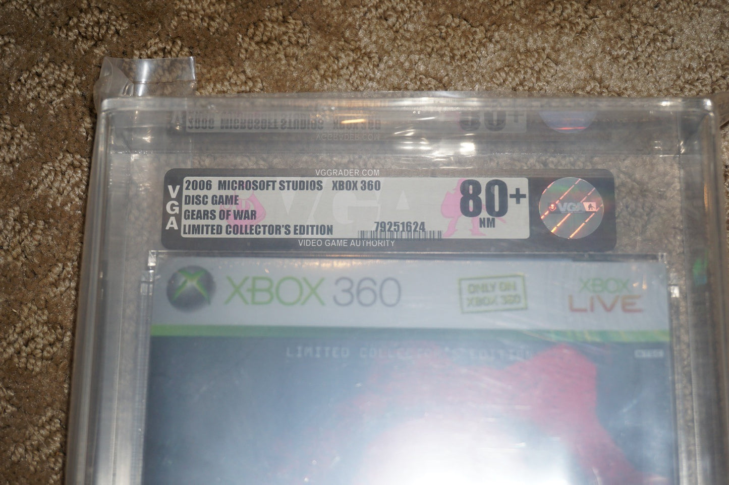 Gears Of War Limited Collector’s Edition (Microsoft Xbox 360) NEW Sealed VGA 80+