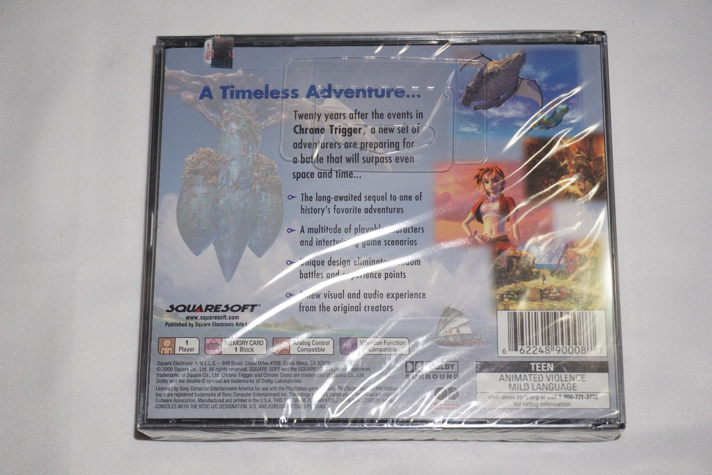 Chrono Cross Original Black (Sony Playstation 1 ps1) NEW Factory Sealed