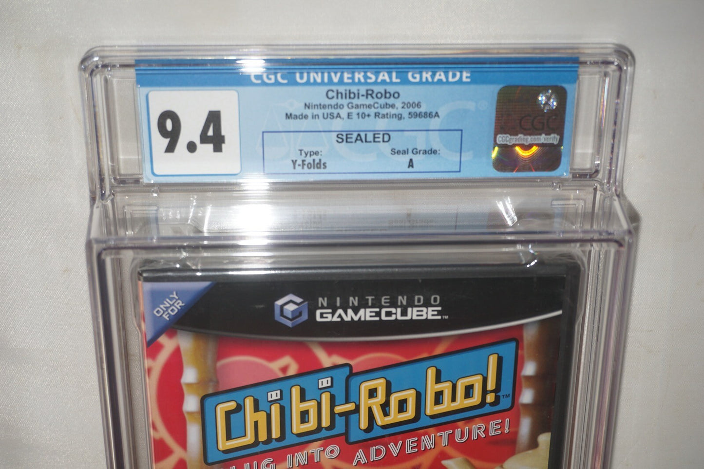 Chibi Robo (Nintendo Gamecube) CGC 9.4 A NEW Sealed