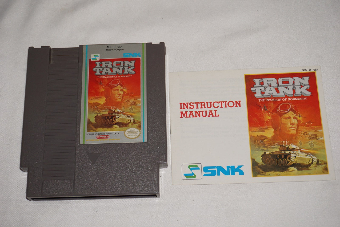 Iron Tank (Nintendo NES) Complete in Box CIB