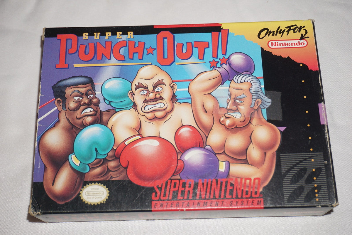 Super Punch Out (Super Nintendo SNES) Complete in Box CIB