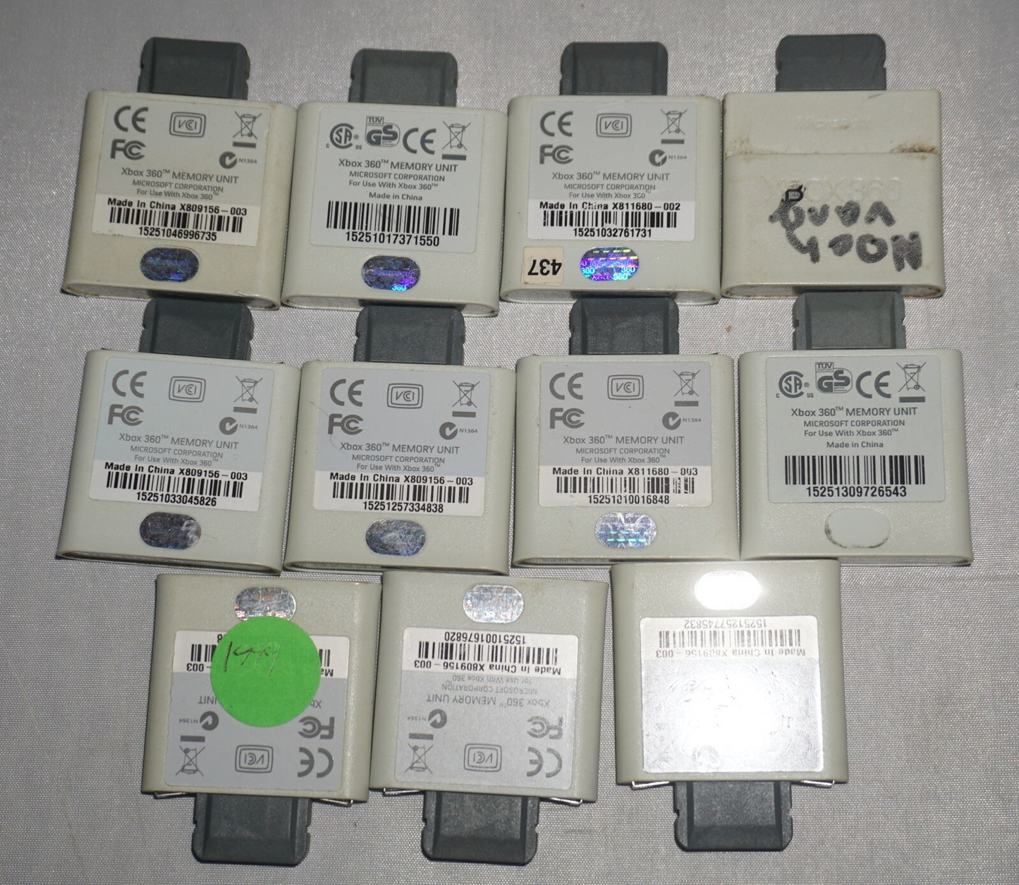 11 Memory Unit Card (Microsoft Xbox 360) Official OEM Lot