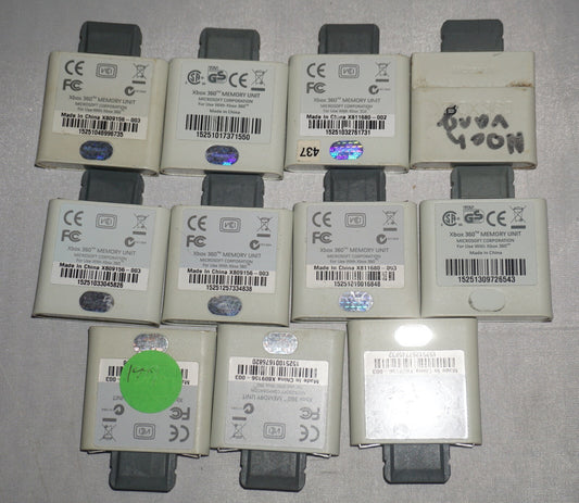 11 Memory Unit Card (Microsoft Xbox 360) Official OEM Lot
