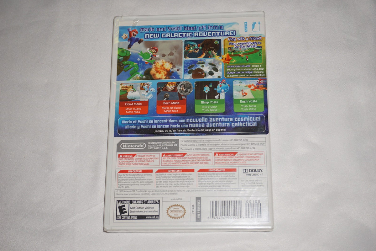 Super Mario Galaxy 2 (Nintendo Wii) NEW Sealed