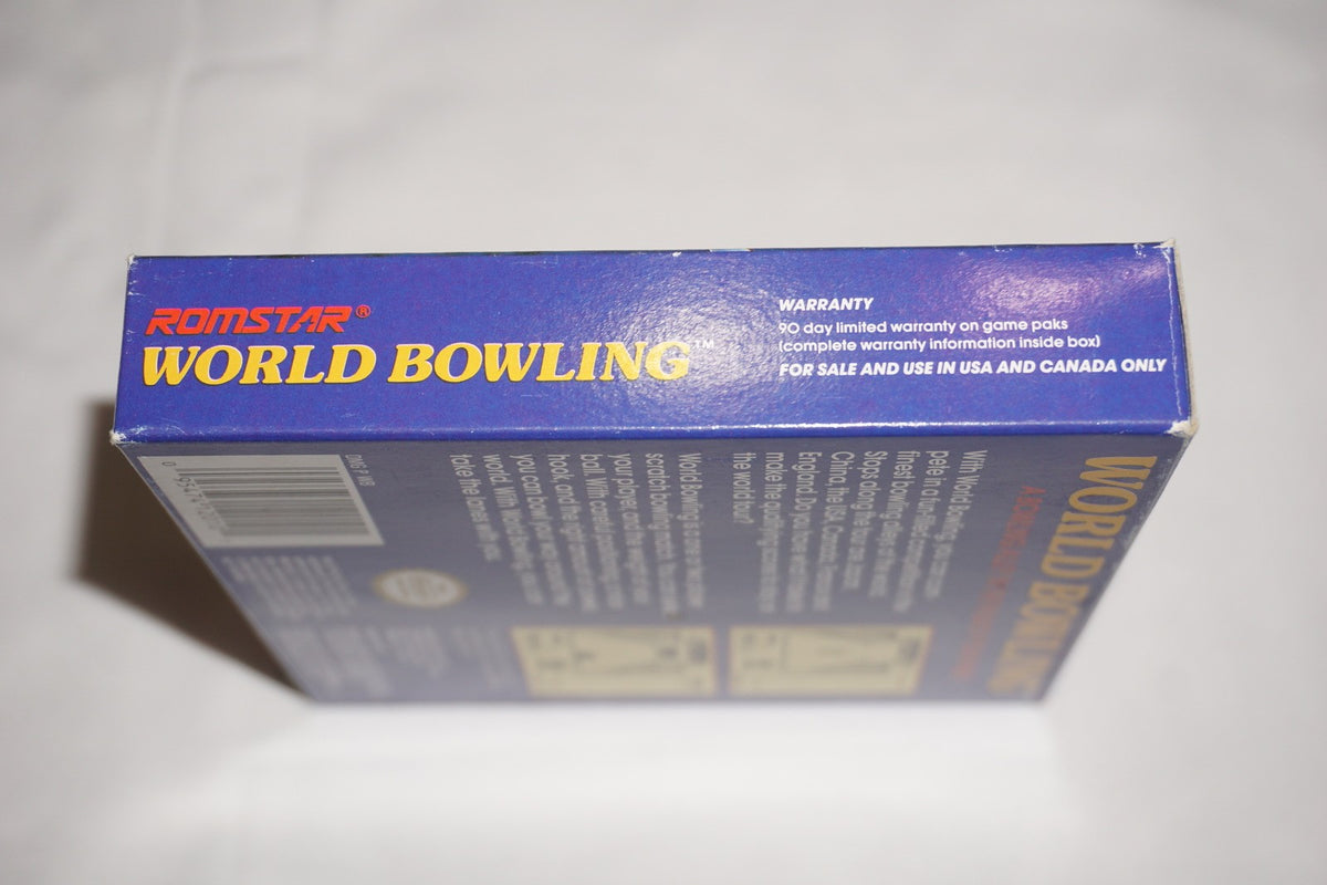 World Bowling (Nintendo Game Boy Gameboy) Complete in Box CIB