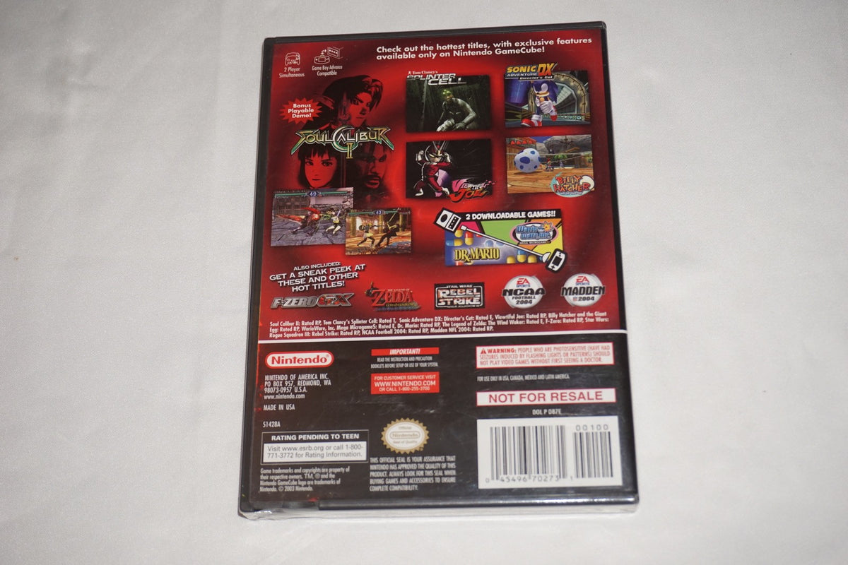 Preview Disc (Nintendo Gamecube) NEW Sealed Sonic DX Billy Hatcher Viewtiful Joe
