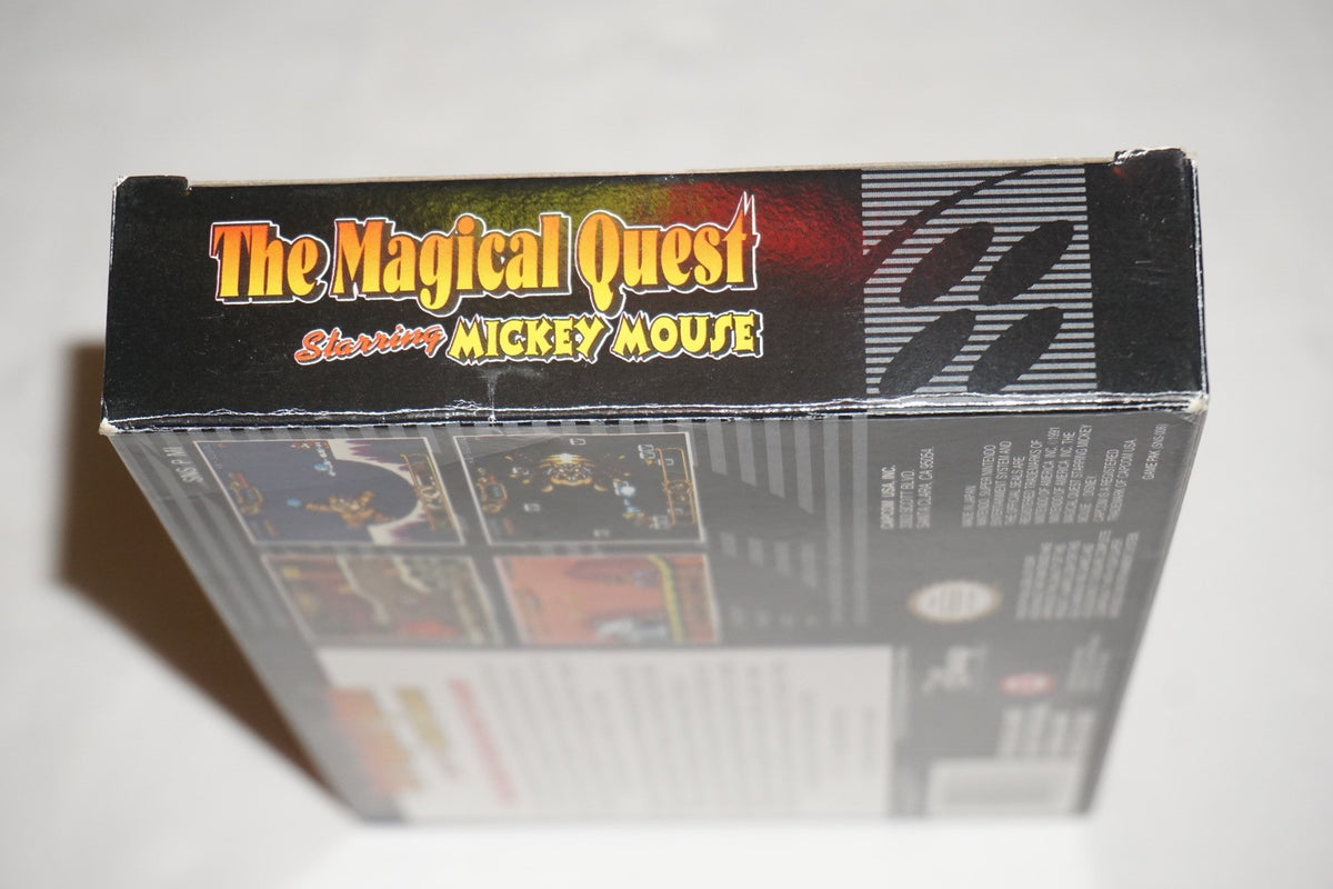 Magical Quest (Super Nintendo SNES) with Box No Manual