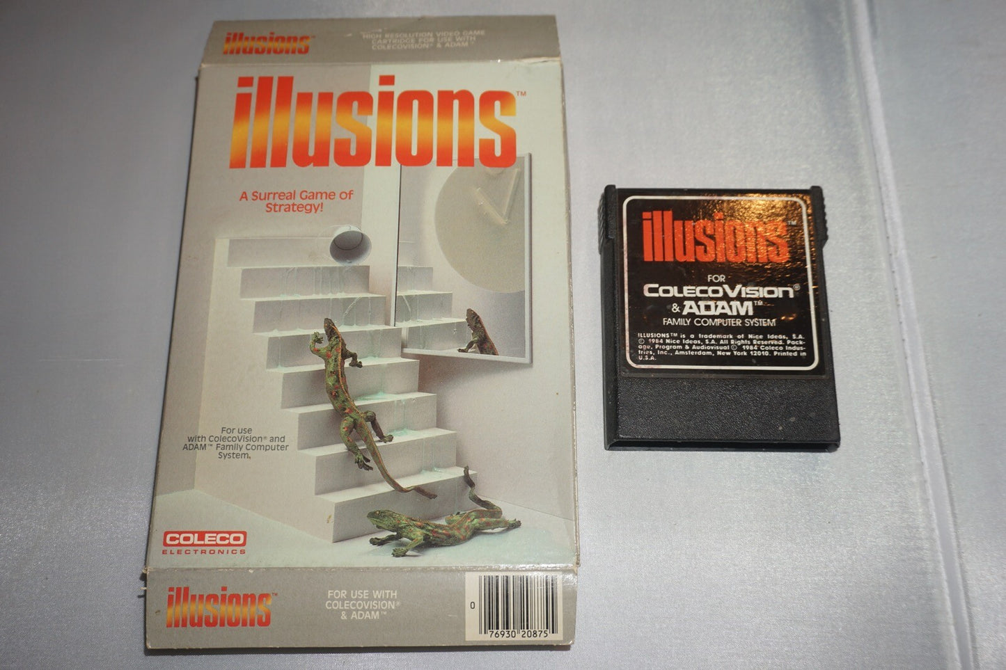 Illusions (Colecovision) with Box