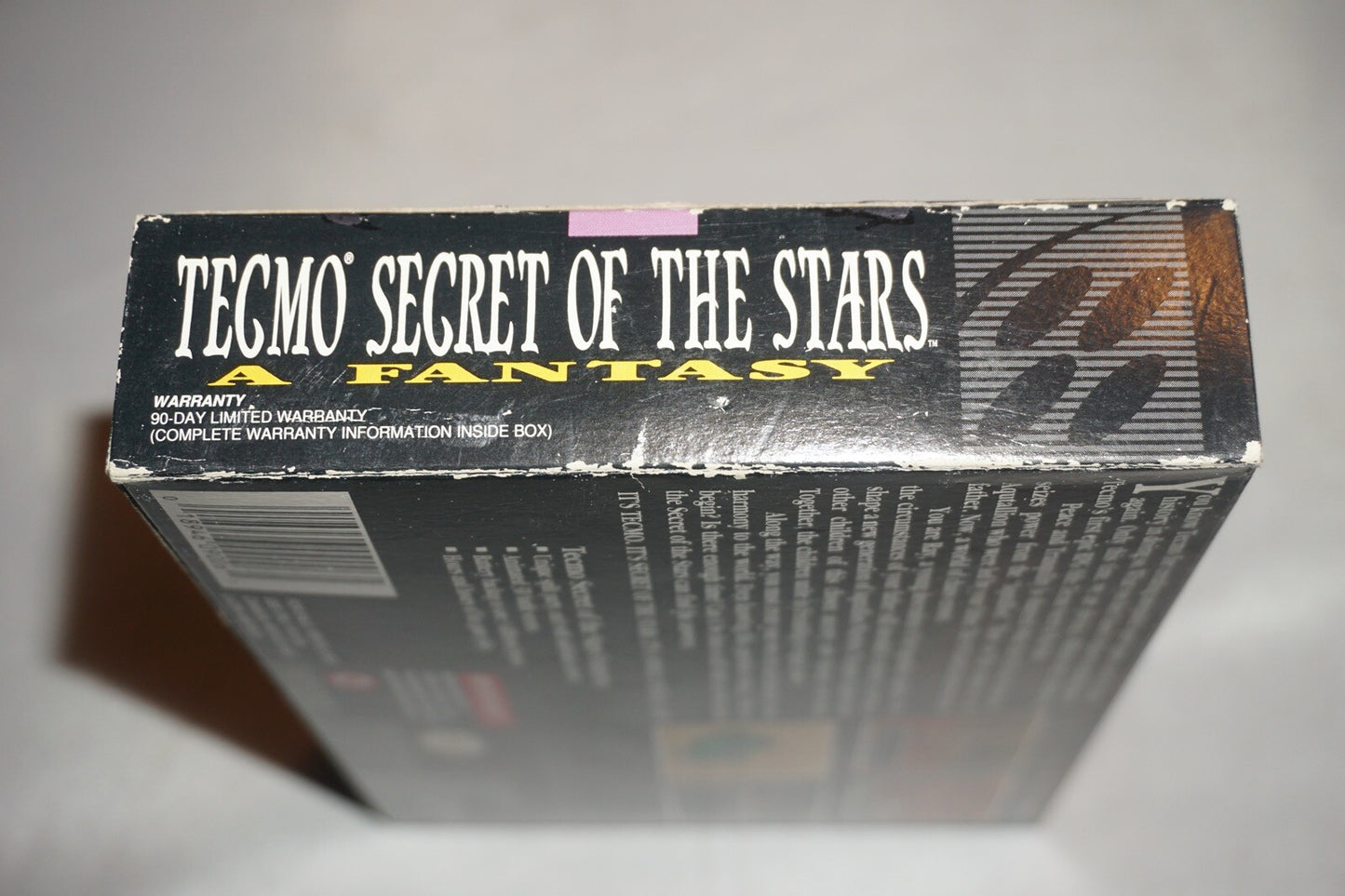 Tecmo Secret of the Stars (Super Nintendo SNES) Complete in Box CIB