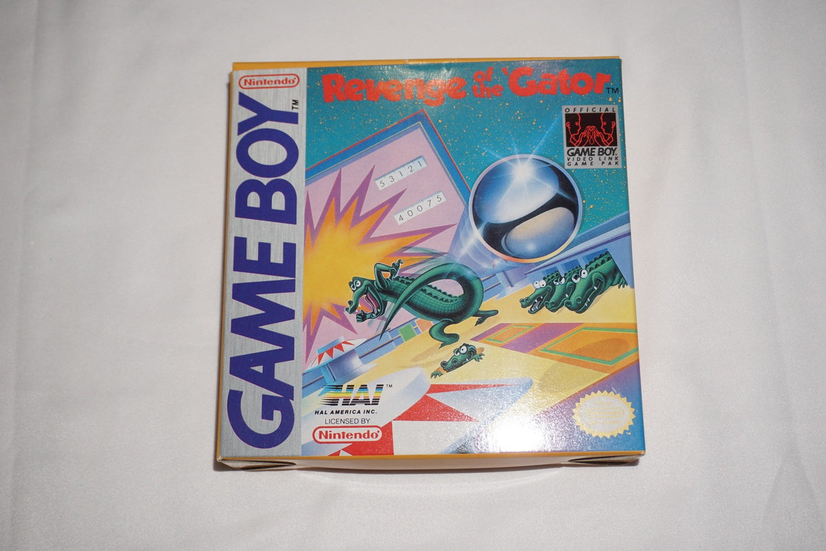 Revenge of the Gator (Nintendo Game Boy Gameboy) Complete in Box CIB