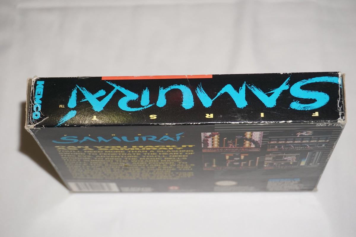 First Samurai (Super Nintendo SNES) Complete in Box CIB