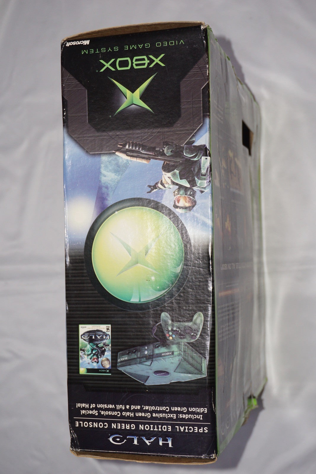 Halo Combat Evolved Microsoft Xbox Console System CIB with Box Tested