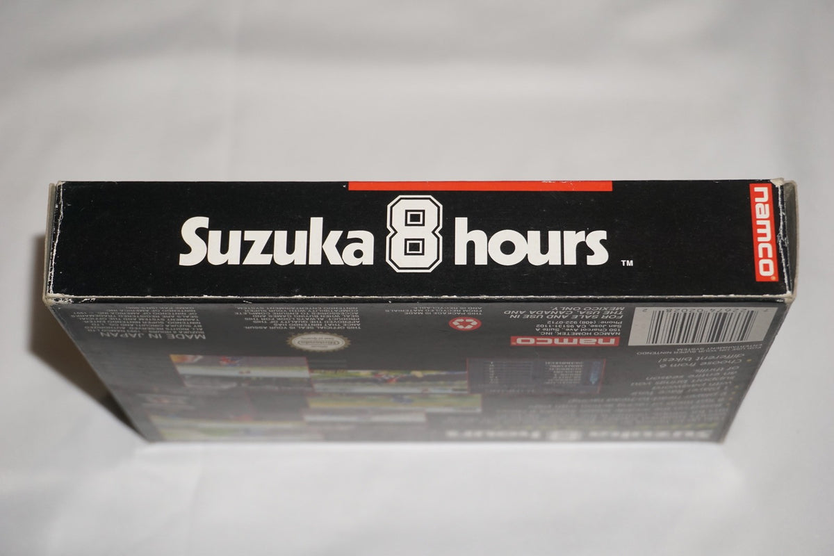 Suzuka 8 Hours (Super Nintendo SNES) Complete in Box w/ Reg CIB