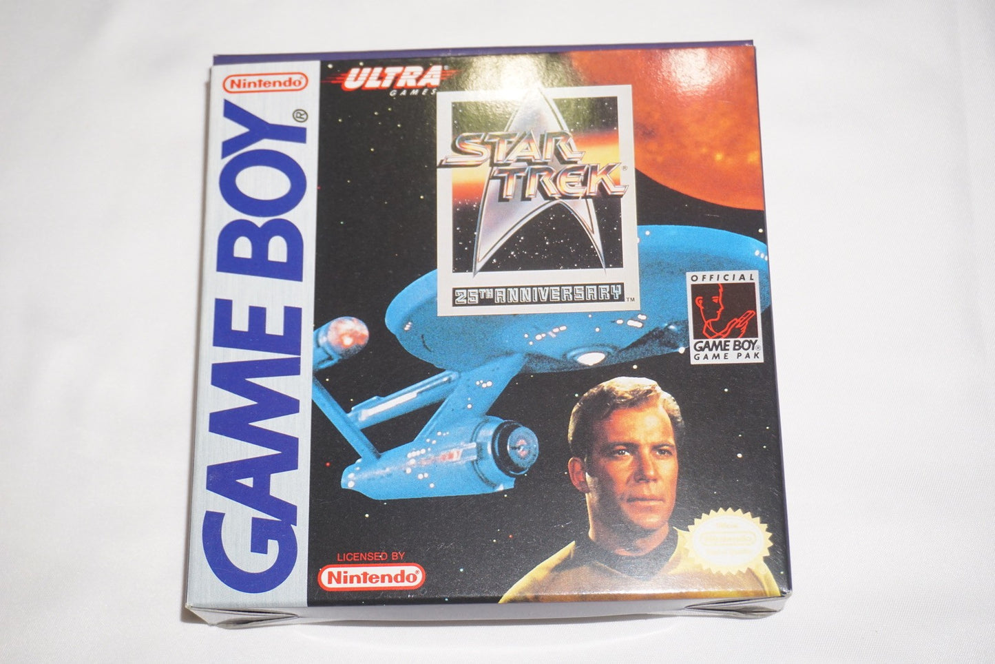 Star Trek 25th Anniversary (Nintendo Game Boy Gameboy) Complete w/ Reg CIB