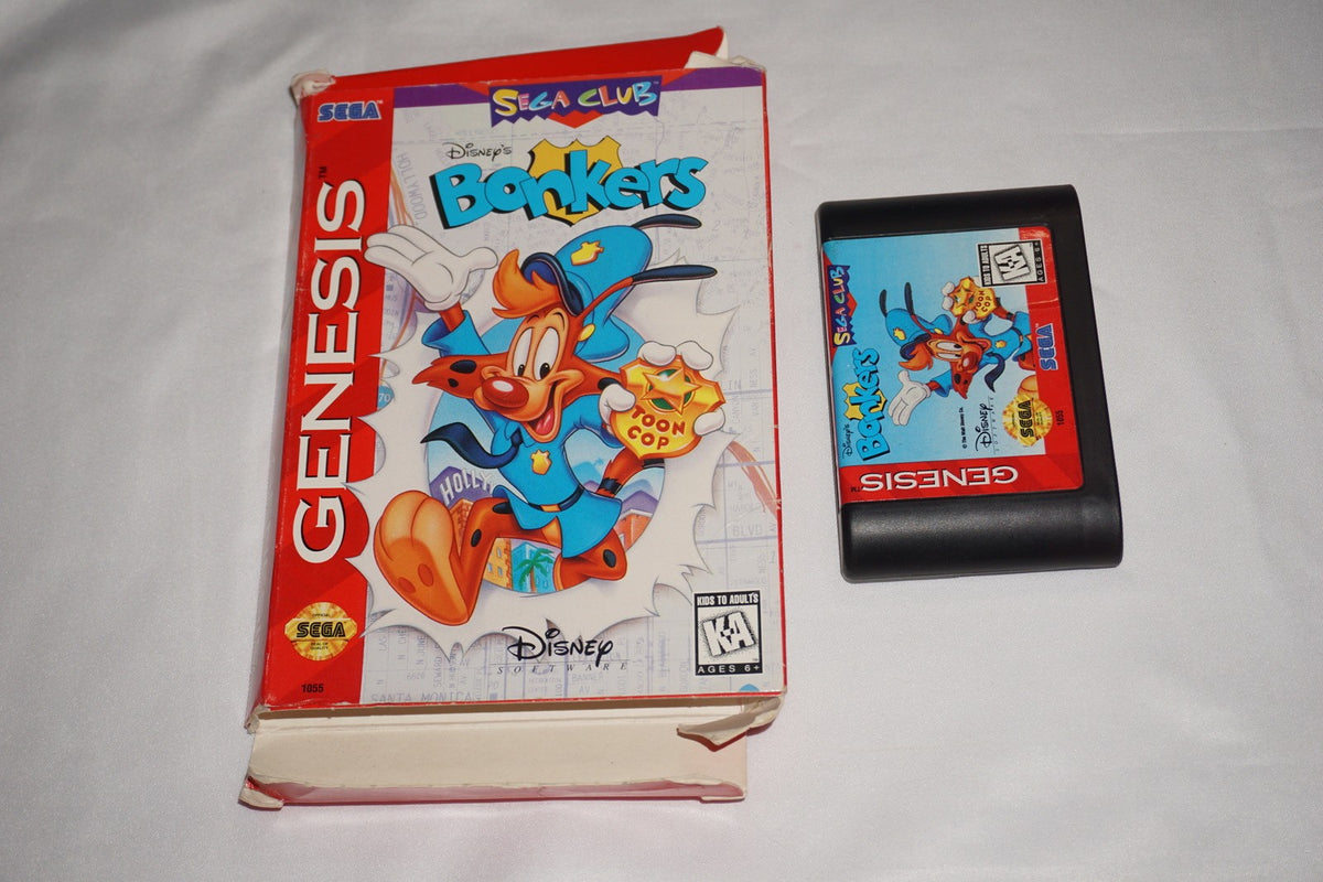 Bonkers (Sega Genesis) with Case No Manual