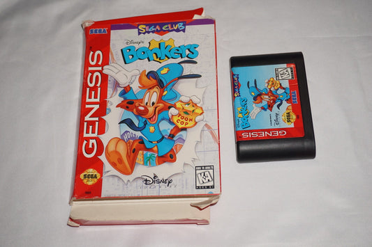 Bonkers (Sega Genesis) with Case No Manual