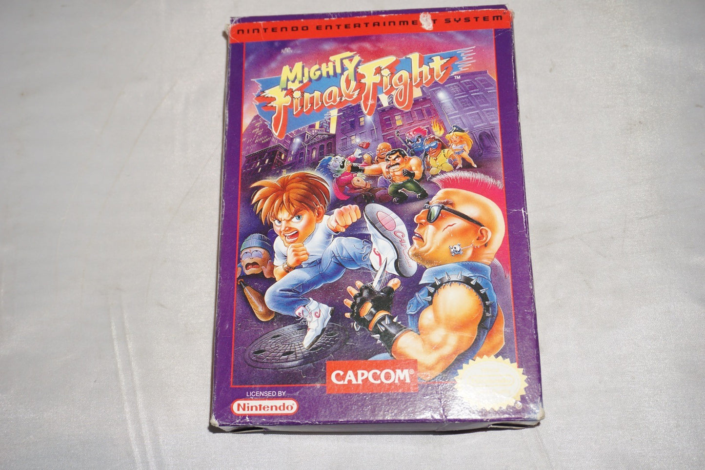 Mighty Final Fight (Nintendo NES) Complete in Box CIB Authentic