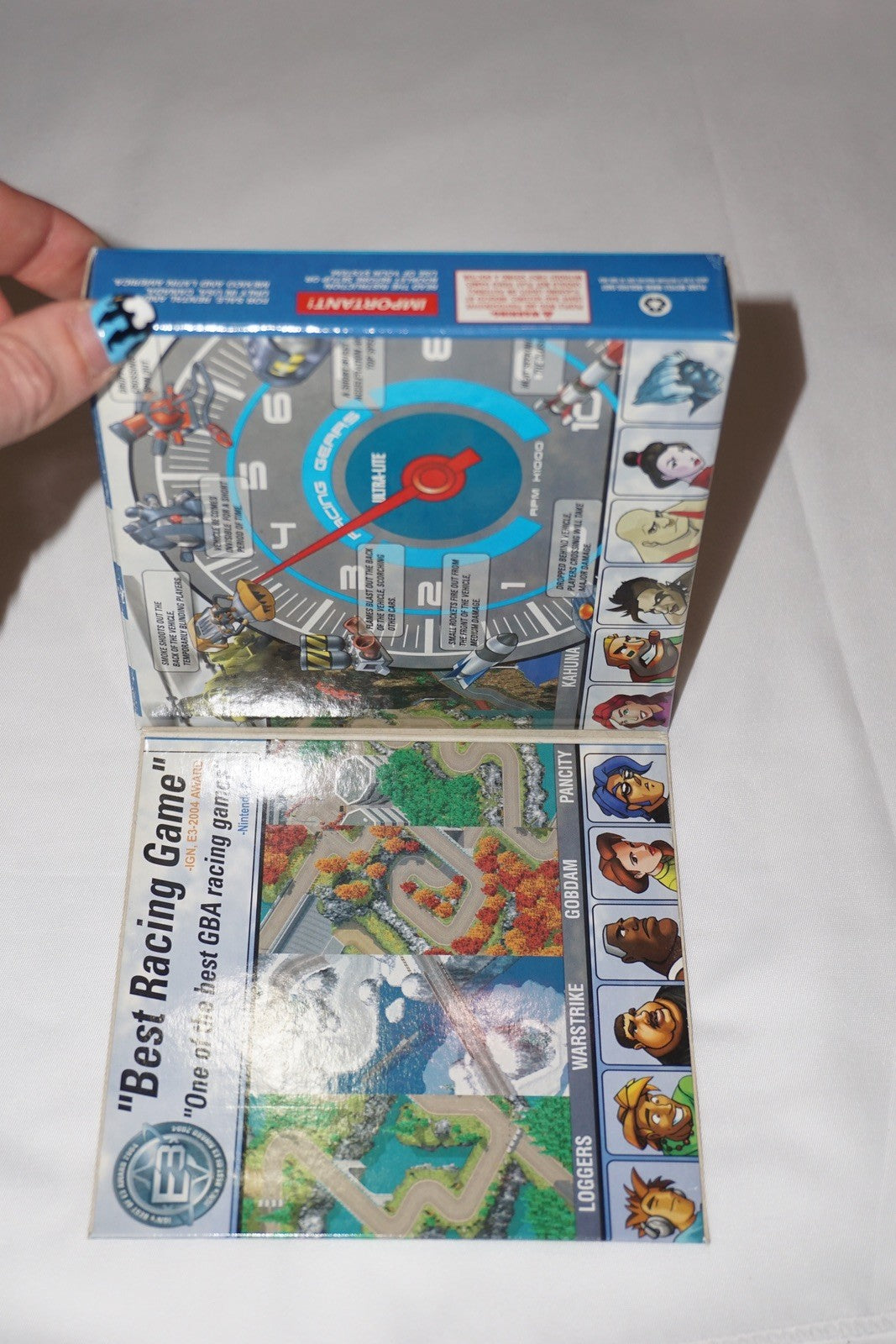 Racing Gears (Game Boy Advance GBA) Complete in Box CIB