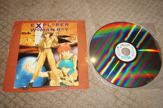 Explorer Woman Ray Anime Domain of Ray Kizuki 1993 Laserdisc Takeshi Okazaki