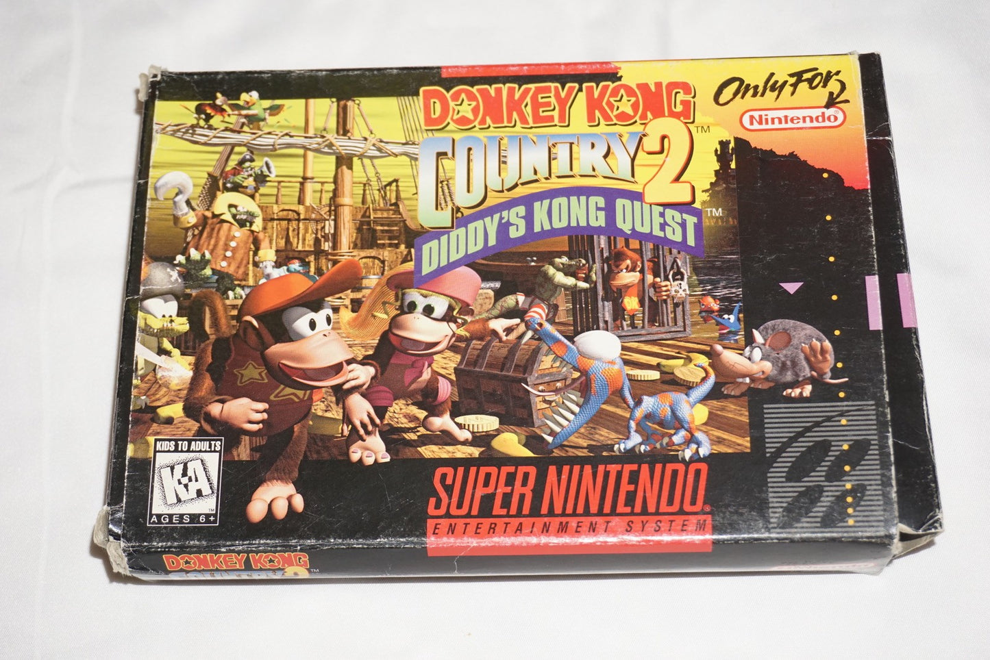 Donkey Kong Country 2 (Super Nintendo SNES) Complete in Box CIB