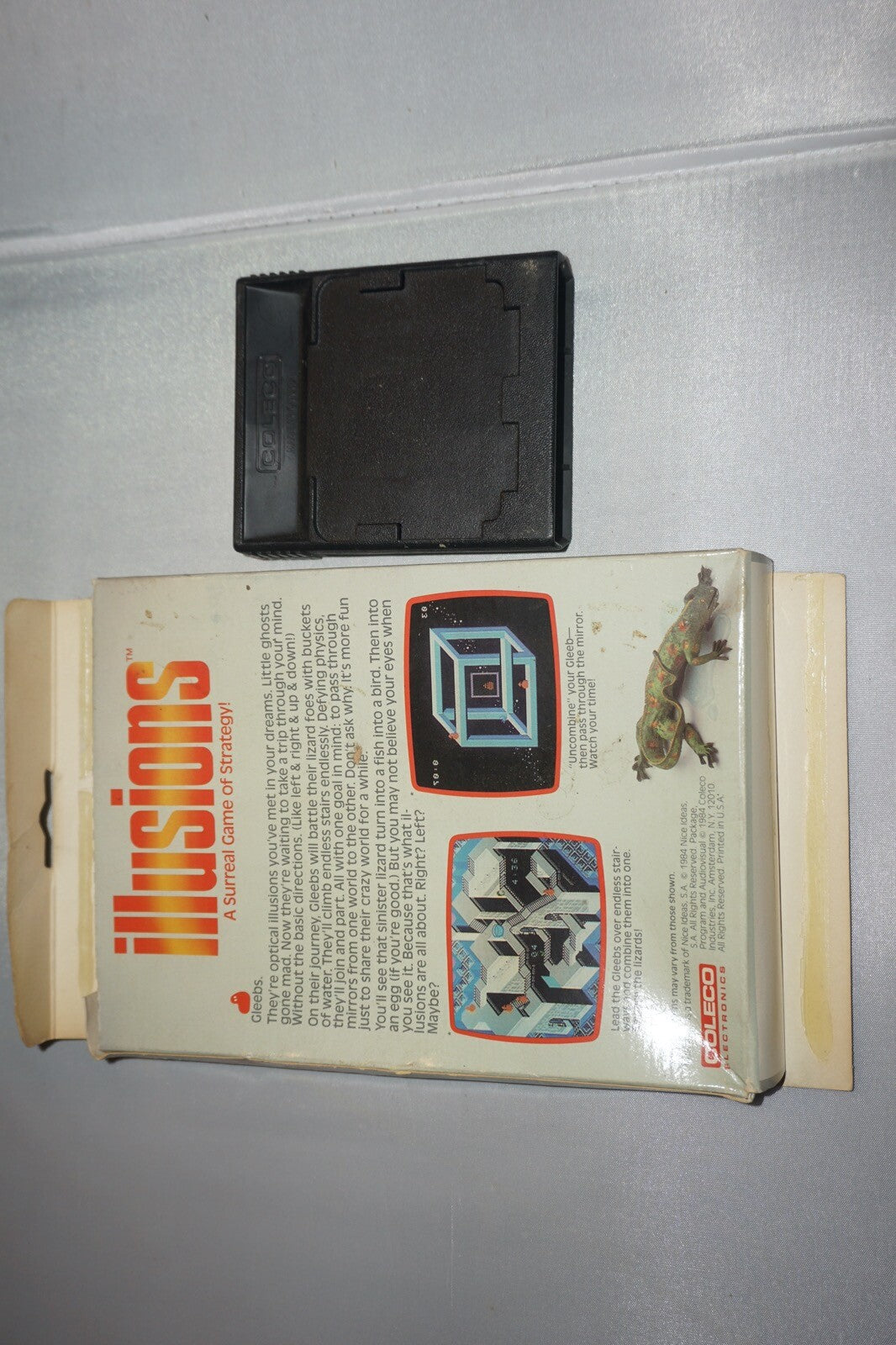 Illusions (Colecovision) with Box