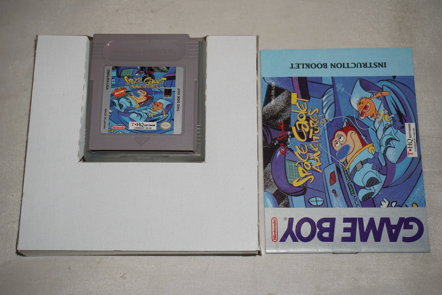 Ren & Stimpy Space Cadet Adventures (Nintendo Gameboy Game Boy GB) Complete CIB