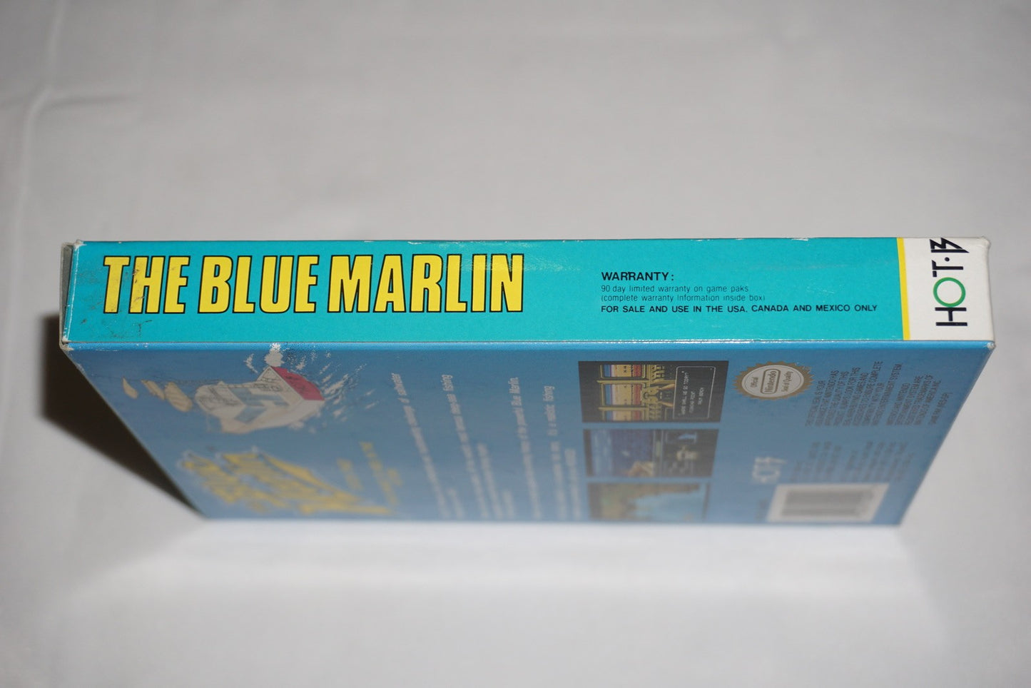Blue Marlin (Nintendo NES) Complete in Box w/ Reg CIB