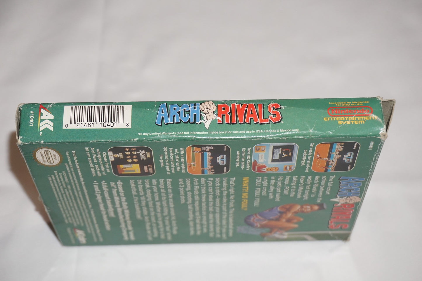 Arch Rivals (Nintendo NES) Complete in Box CIB