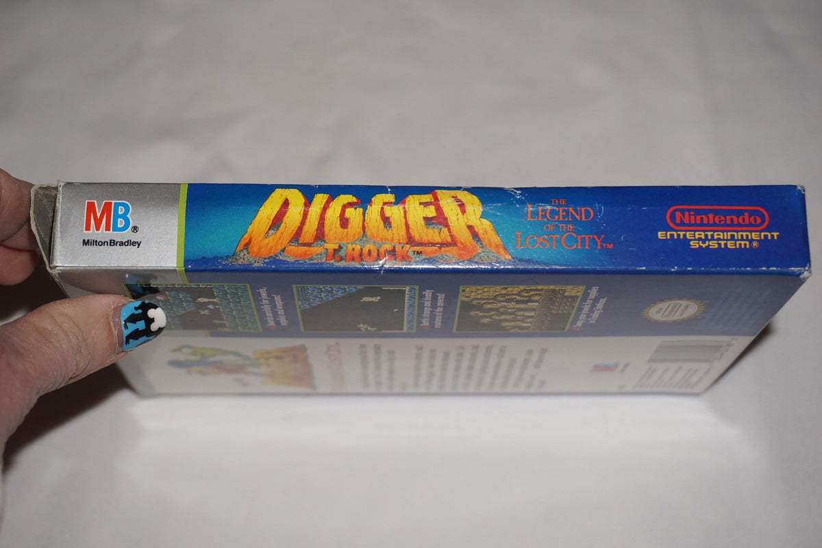Digger T. Rock (Nintendo NES) Complete in Box CIB