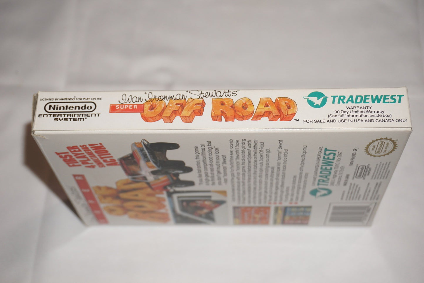 Super Off Road Ivan 'Ironman' Stewart's (Nintendo NES) Complete in Box CIB