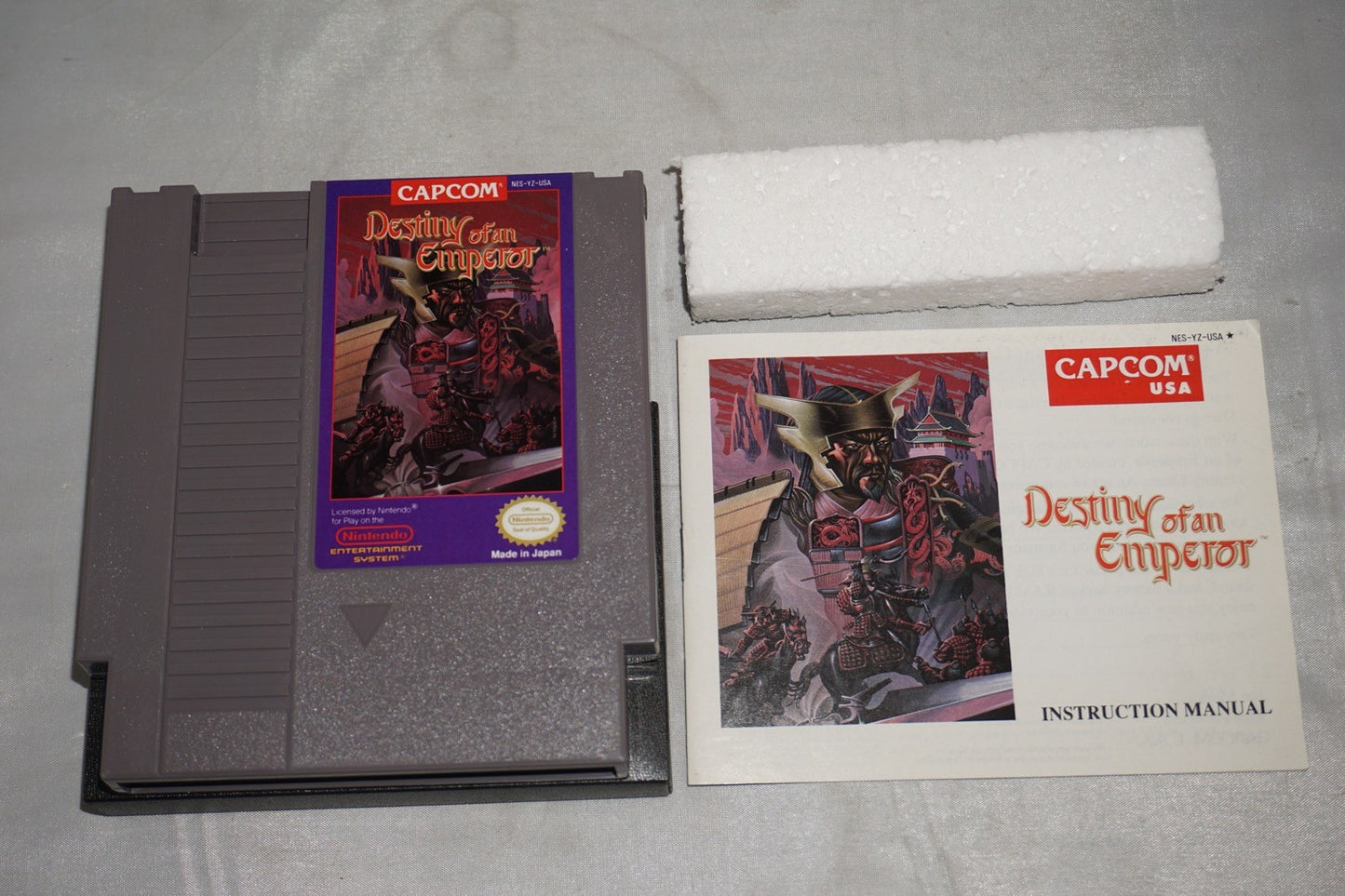 Destiny Of An Emperor (Nintendo NES) Complete in Box CIB
