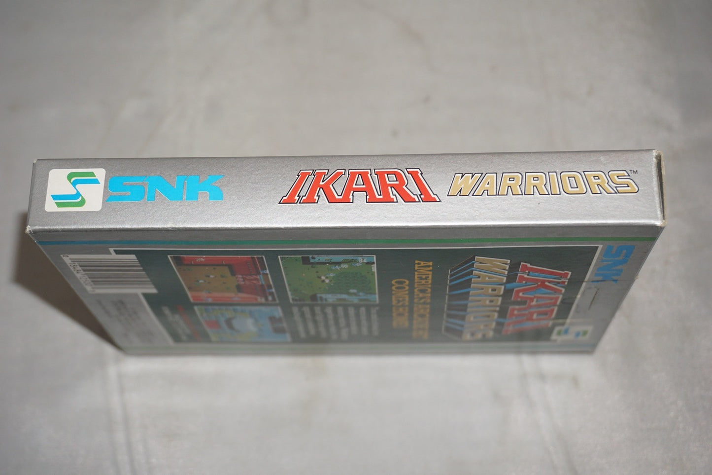 Ikari Warriors 1 Hangtab (Nintendo NES) Complete in Box CIB