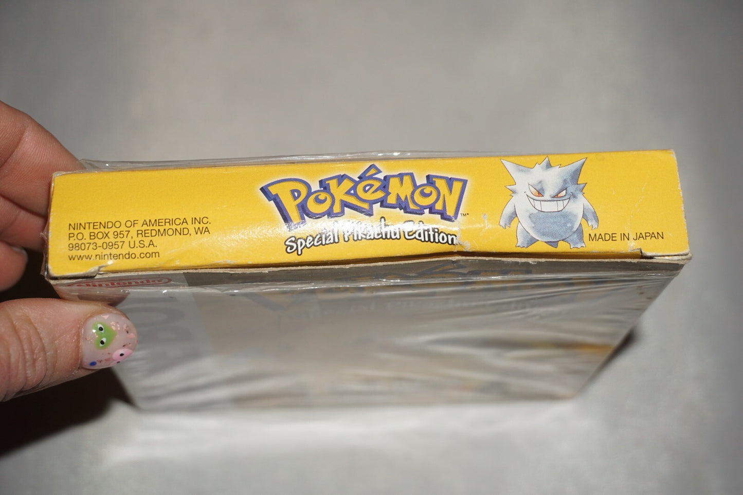 Pokemon Yellow (Nintendo Gameboy Game Boy) Complete CIB Near Mint